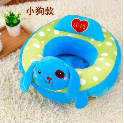 Plush Toy Baby Sofa - Cartoon Style Learning Seat