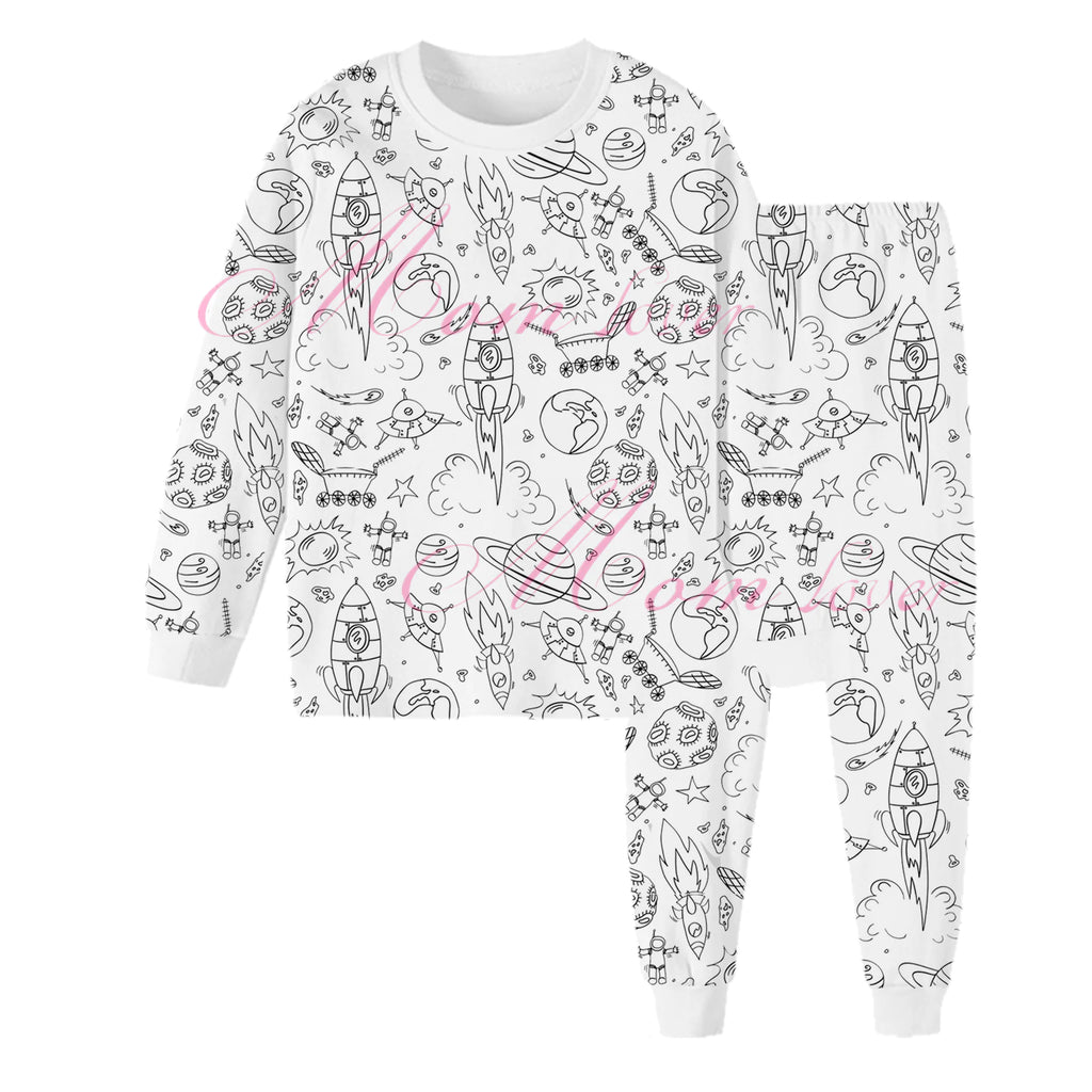 Children's DIY Hand-Painted Pajama Set