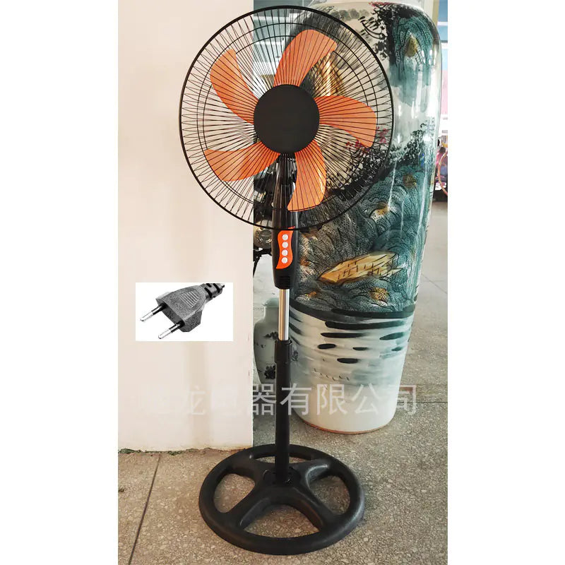 16-Inch Home Standing Fan - 220V Quiet Oscillating