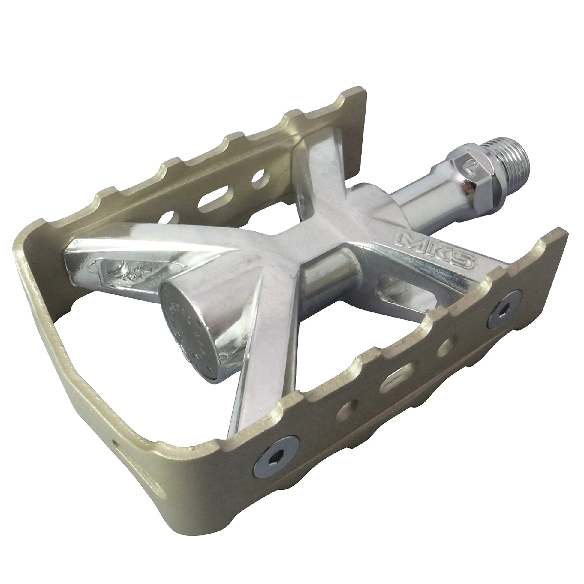 MKS (Mikashima Seisakusho) ESPRIT Bicycle Pedal Titanium Color