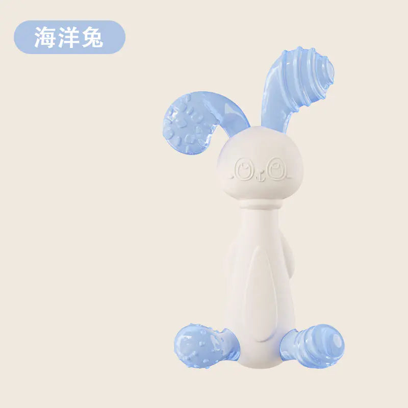 Soft Rubber Baby Grasp Ball Rattle - Sensory Toy