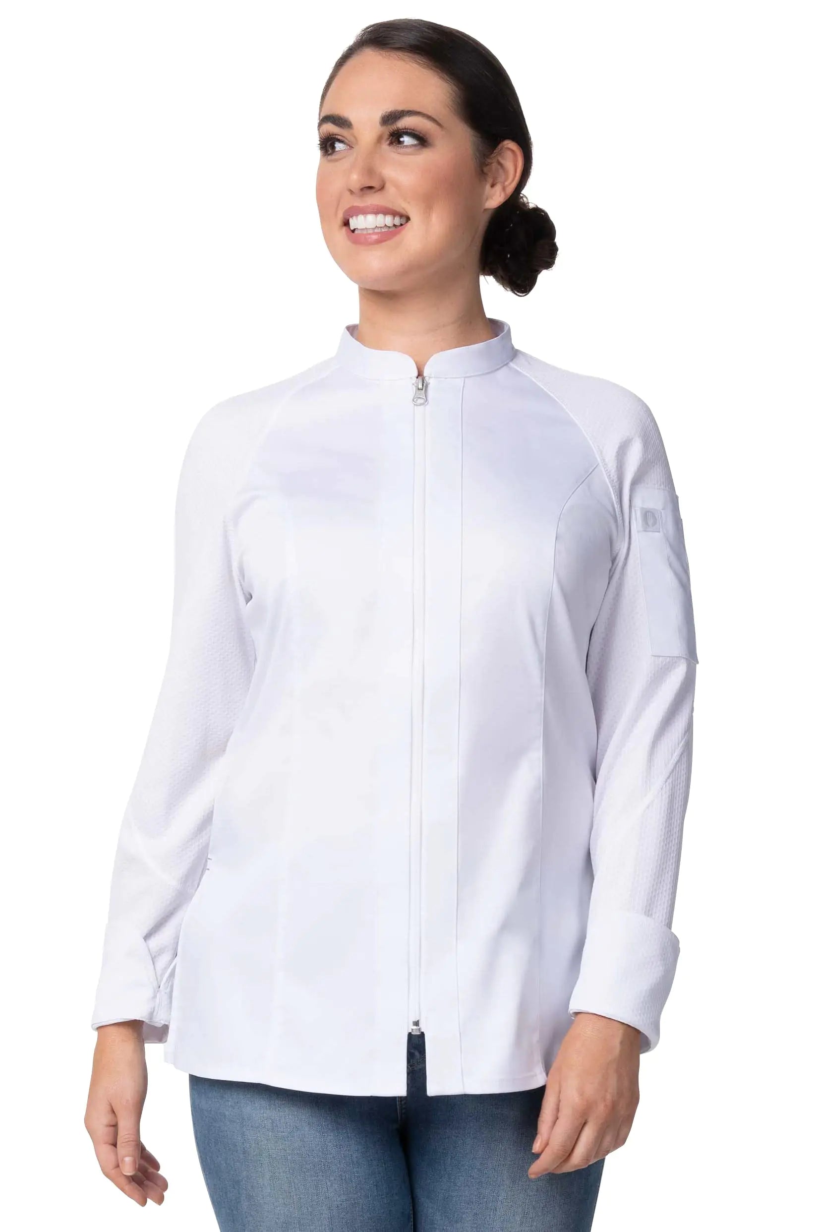 Chef Works Womens Nepal Chef Coat White 3X-Large