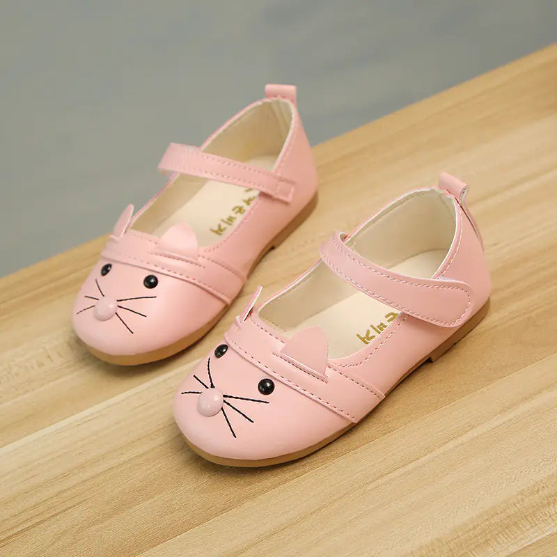 Kids' Casual Shoes - 2020 Girls' Cartoon Cat Shoes