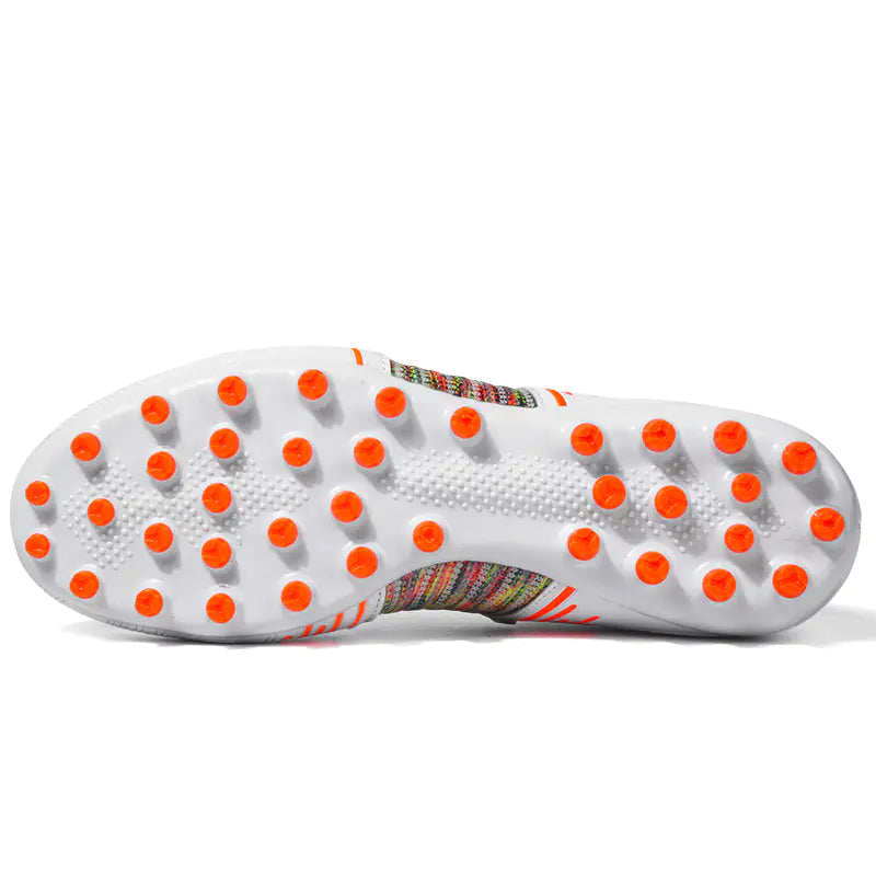Men's Outdoor Sock-Style Football Sneakers, Microfiber