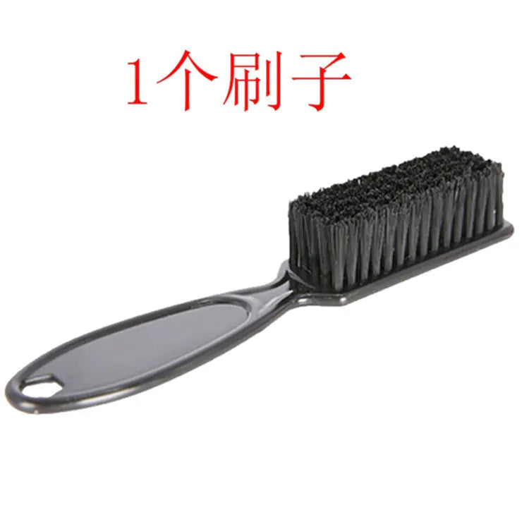 Vintage Barber Oil Head and Beard Brush 2-in-1 Cleaning Tool