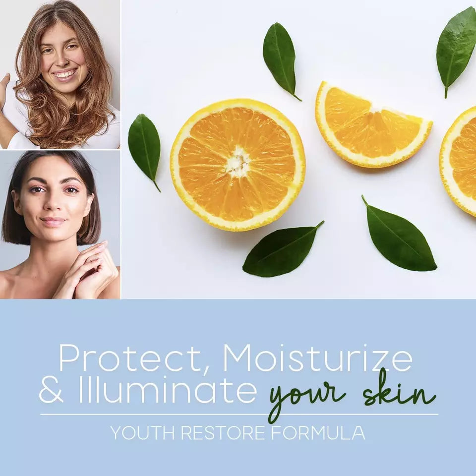 Skin Aesthetics Vitamin C & Collagen Face Moisturizer - Anti-Aging Hydrating Fine Lines & Wrinkles Brightening - Dermatologist Tested Skincare - Clean Beauty Cruelty-Free - 1.69 oz