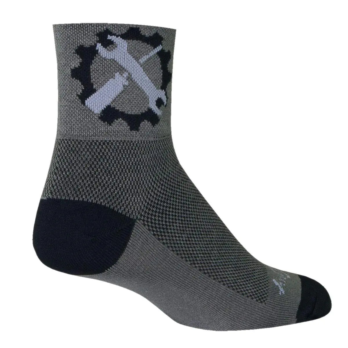 SockGuy Tool Classic Sock Sporty and Stylish 3 Inches - Large/X Large