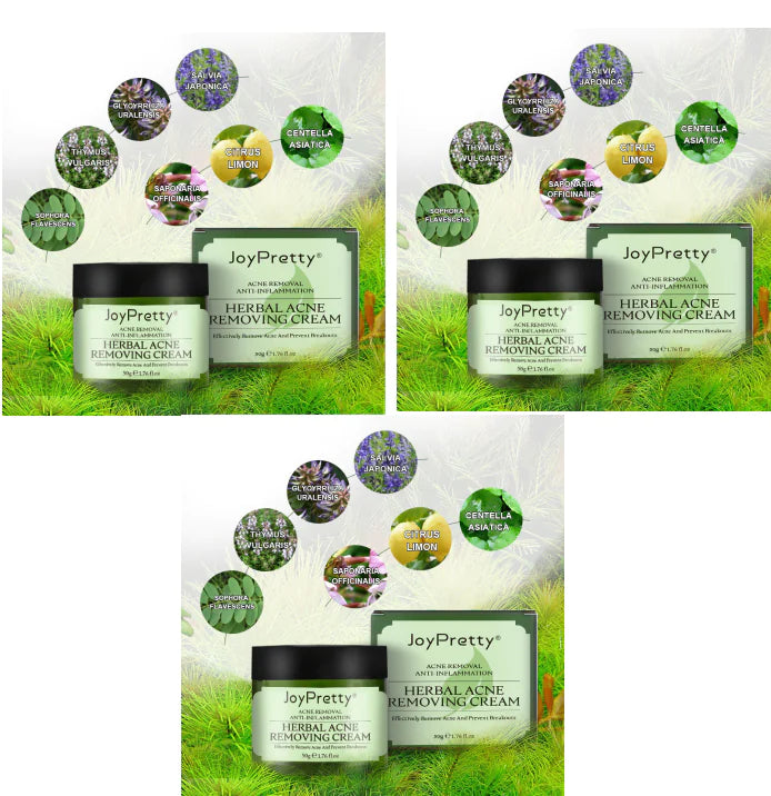 Herbal Acne Cream - Joypretty Herbal Day Cream For Acne Skin Care Face Moisturizer