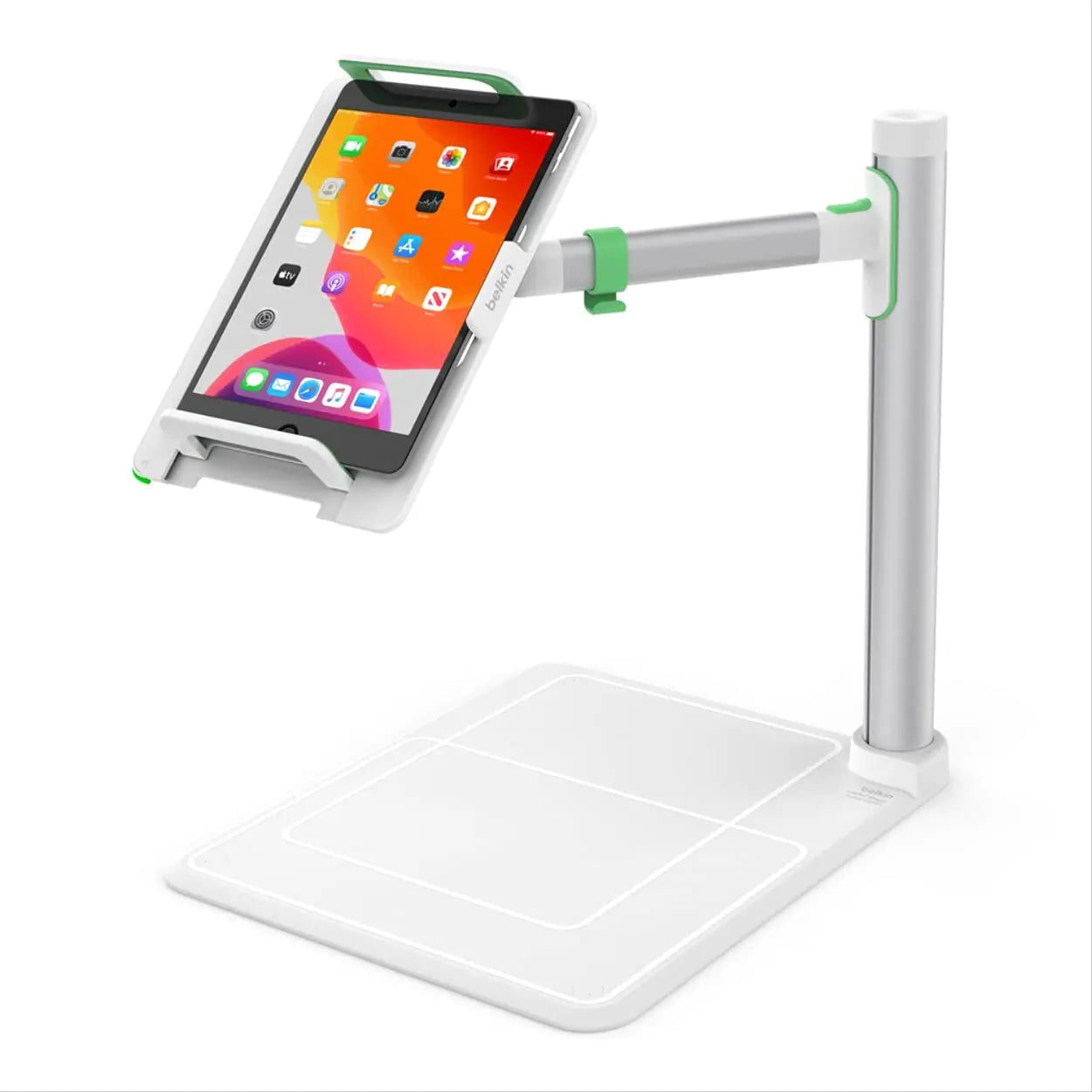 Belkin Tablet Stage Stand For Presenters Lecturers & Teachers- Adjustable & Portable Tablet Holder Designed For Schools & Classrooms - For iPad iPad Pro iPad Mini Galaxy S4 Surface Pro & More