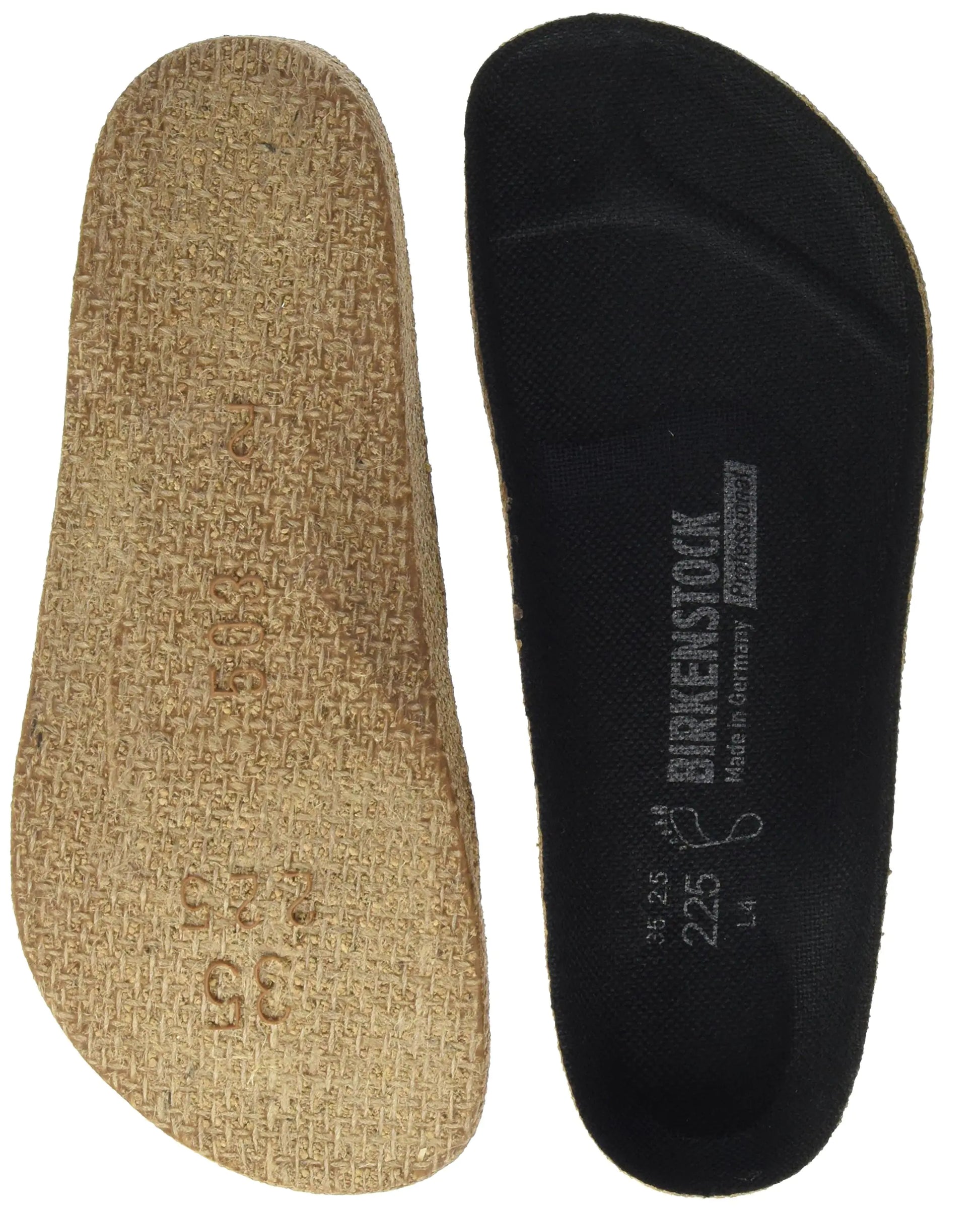 Birkenstock Replacement Footbed Kork for Super Birki Black - 35