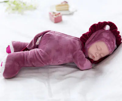 Realistic Soothing Baby Doll - Soft Rubber Educational Toy
