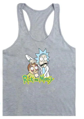 Men's Fitness Tank Top - Rick and Morty