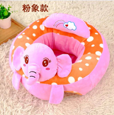 Plush Toy Baby Sofa - Cartoon Style Learning Seat