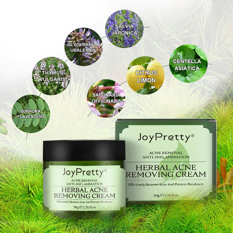 Herbal Acne Cream - Joypretty Herbal Day Cream For Acne Skin Care Face Moisturizer
