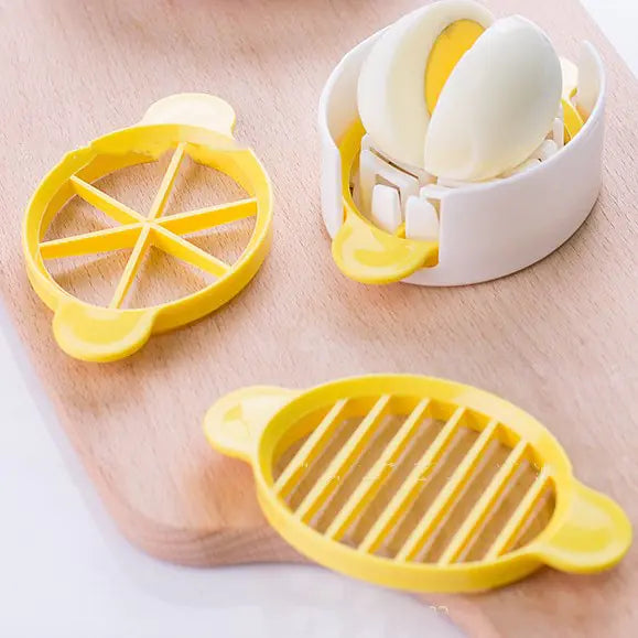 3-in-1 Kitchen Egg Cutter and Tomato Slicer Tool