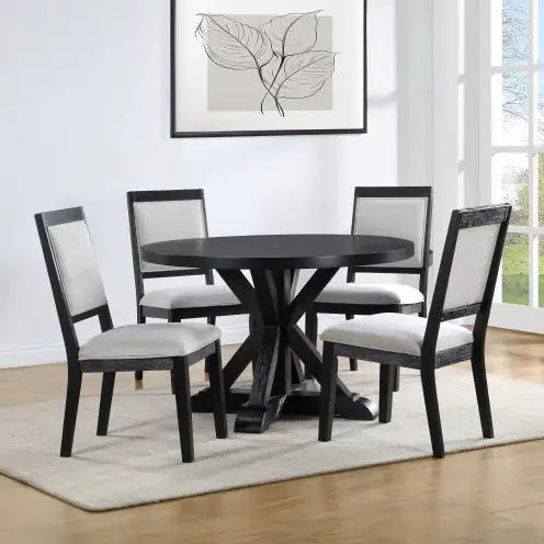 Molly - Side Chair- Black