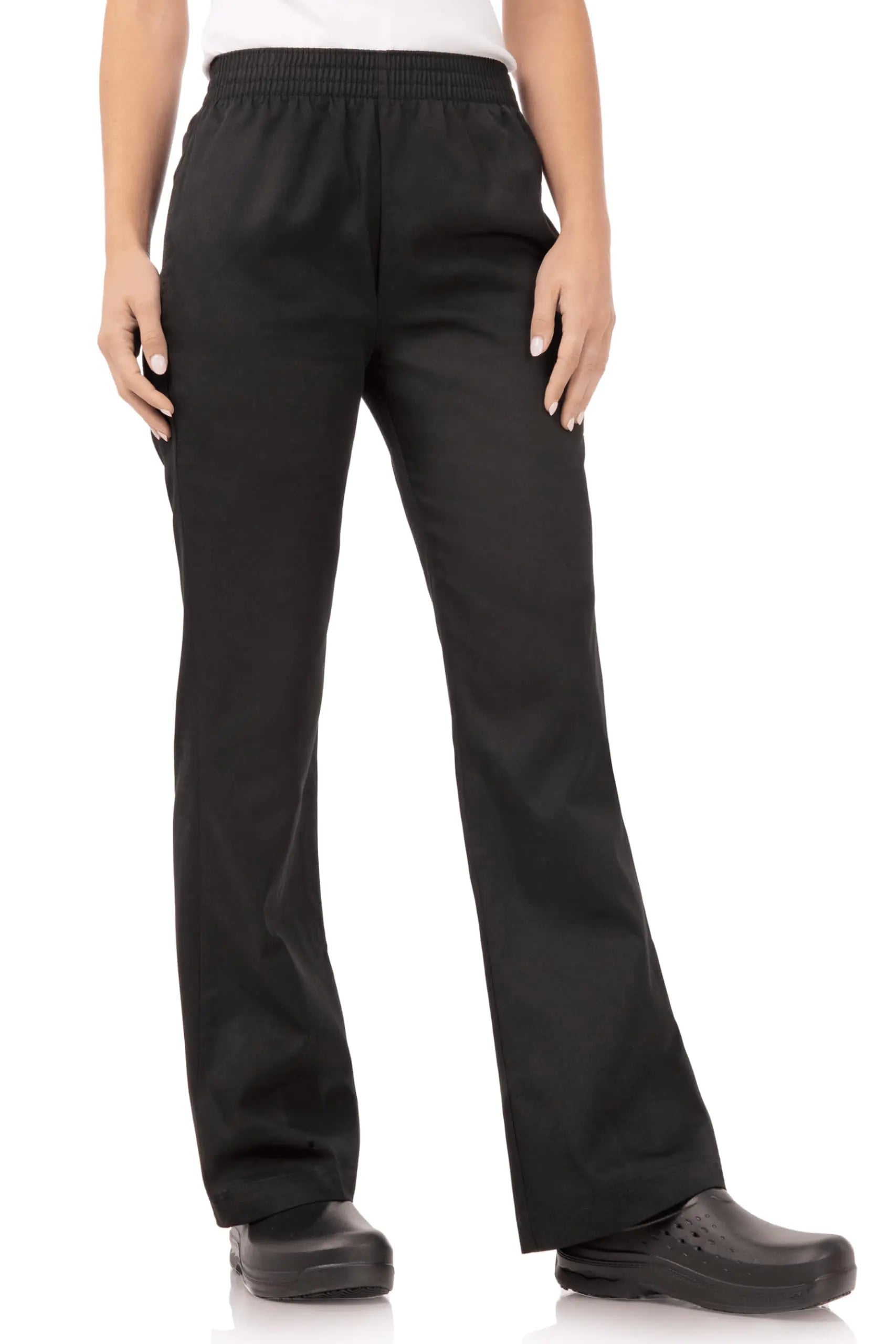 Chef Works Womens Essential Baggy Chef Pants Black XX-Large