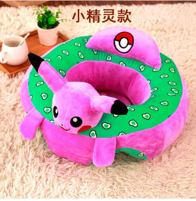 Plush Toy Baby Sofa - Cartoon Style Learning Seat