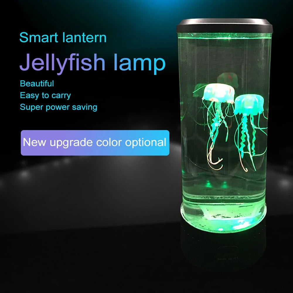 LED Jellyfish Aquarium Color Changing Night Light