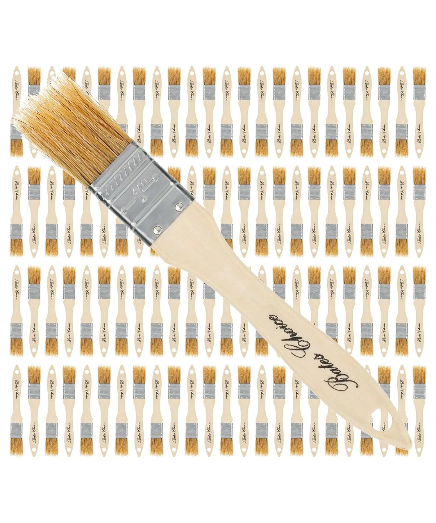 Bates- Chip Paint Brushes 1 Inch 96 Pack Chip Brush Brushes for Painting Paint Brushes Stain Brushes for Wood Natural Bristle Paint Brush 1 Inch Paint Brush Chip Paint Brushes for Paint