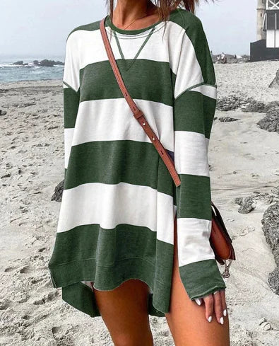Loose Corduroy Panel Top
